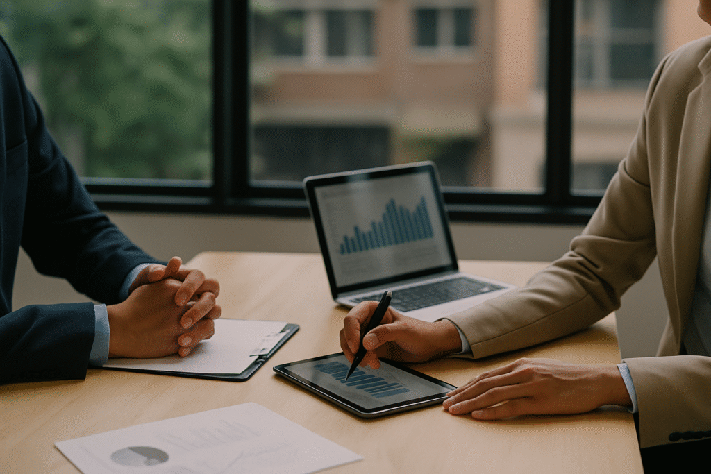 consulting professional giving advice